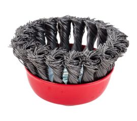 Кордщетка чашеобразная витая (90 мм; М14) для МШУ REDVERG 6623603 