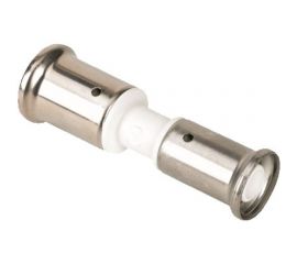 Переходная муфта HENCO ПВДФ пресс, белая, 26x20 16PKW-2620 