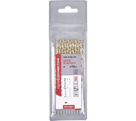 Сверло по металлу удлин Профоснастка 3,8 мм HSS M2 TIN/135 DIN 340 , 10 шт., №669 30206029 