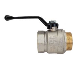 Шаровой кран LD Pride латунь никель Ду50 Ру25 ВР/НР 007-8004 