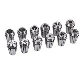 Набор цанг ER20 из 12 шт, 2, 3, 4, 5, 6, 7, 8, 9, 10, 11, 12, 13 мм SOVIS 15440 