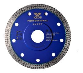 Диск алмазный Professional X-tile по керамограниту (115 мм, 22.23 мм, 1.2 мм) KEOS DBP04.115 