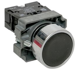 Кнопка EKF BA21 черная NO IP65 PROxima xb2-ba21-65 