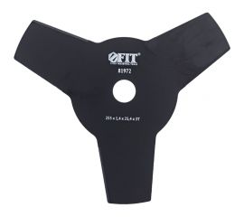 Нож с 2-х сторонними лезвиями (255х25.4 мм; 3Т) для триммера FIT 81972 