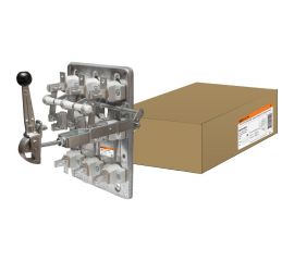 Рубильник TDM РПС-4/1П У3 400А, правый привод, без плавких вставок SQ0730-0029 