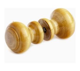 Деревянная ручка-кнопка Ликон Классика лак, светлая 6091 