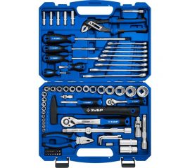 Универсальный набор инструмента ЗУБР Универсал-76 76 предметов 27670-H76 