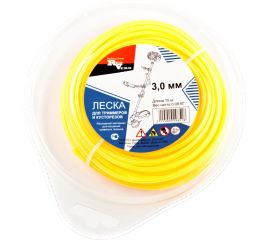 Леска квадратная витая армированная (3 мм; 15 м) для триммера REDVERG 6655102 