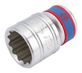 Торцевая стандартная двенадцатигранная головка 1/2"", 19мм KING TONY 433019M 