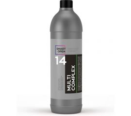 Универсальное средство для химчистки салона автомобиля Smart Open очиститель интерьера 14 Multicomplex 1л 15141 