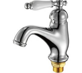 Смеситель для раковины MYNAH глянцевый хром, высота 140 мм, латунь M1031 