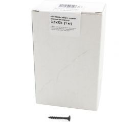 Саморез крепежная техника черный 3,5х32к 1 кг 530206 ВЕС 