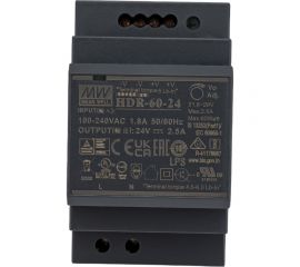 Блок питания адаптер 220/24 В, 60 Вт GEKON DR-60-24 