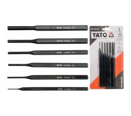 Набор выколоток YATO 1,5-8мм 6 предметов YT-47121 