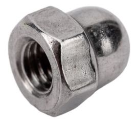 Шестигранная колпачковая гайка DINFIX DIN 1587, нерж А2, M4, 10 шт. 00-00003334 