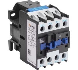 Магнитный пускатель KAYAL KLC1-D2501, 25А, катушка управления 380В UCD25A380V 