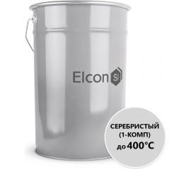 Эмаль Elcon КО-814 серебристо-серая, однокомпонентная, 25 кг 00-00001677 