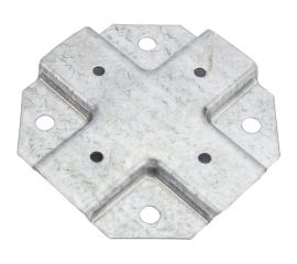 Краб-система Крепче Х-образный, оцинк., 25x25 мм, 50 шт. 2947744 