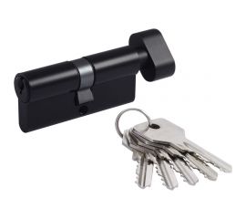 Цилиндровый механизм с вертушкой НОРА-М ECO Z ЛВ-70 35-35 черный 18572 