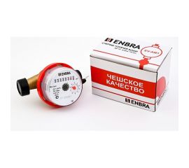 Счётчик учёта горячей воды Энбра EV-AM1 L110 D15 B без сгонов 