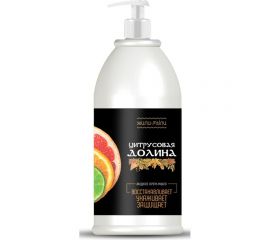 Жидкое крем-мыло Жили-Мыли Цитрусовая долина 1 л, флакон с дозатором 4623722074942 