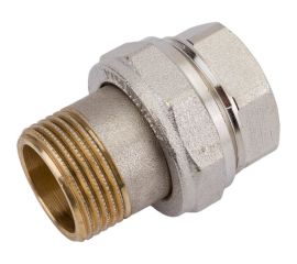 Соединитель ITAP прямой, никелированный, ""американка"", 1 ART 161 