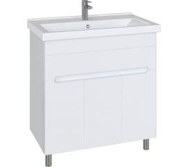 Комплект Sanstar напольная тумба Модена 80 с раковиной Миранда 80 225.1-1.4.1.КМИР 