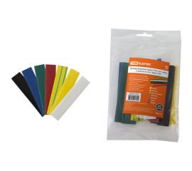 Термоусаживаемая трубка TDM ТУТнг 14/7 набор (7 цветов по 3 шт. 100мм) SQ0518-0507 