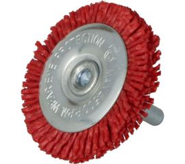 Щетка нейлоновая 50 мм, с хвостовиком FASTER TOOLS 3832 