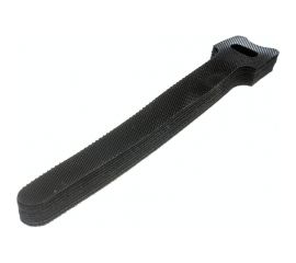 Велькро стяжки FORTISFLEX КСВ 12х135 черный 59294 