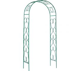 Разборная большая арка ООО Ярмарка-Тверь Тюльпан зеленая, труба диам.16 и 10 мм Т1032 