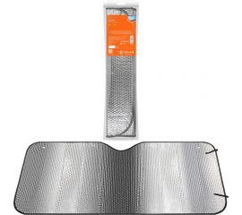 Солнцезащитная шторка Airline 60 см на лобовое стекло 140г/м2, серая, 60x125 см ASPS-60-01 