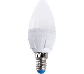 Лампа Uniel LED-C37, 7W/3000K/E14/FR/DIM, PLP01WH, светодиодная, диммируемая UL-00004296 