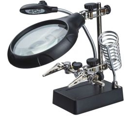 Держатель Третья рука (90/34 мм; 2 зажима) ОНЛАЙТ 90053 