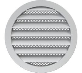 Решетка вентиляционная круглая 15РКМ (180 мм; алюминиевая; с фланцем 150 мм) ERA 90-02092 