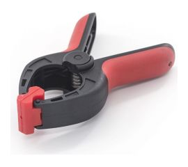 Клещеобразная струбцина РемоКолор пластиковый корпус, усиленная пружина, длина 3/75 мм, зев 33 мм 44-2-075 