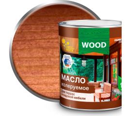 Колеруемое масло для террас и садовой мебели FARBITEX (махагон; 3 л) 4300005758 