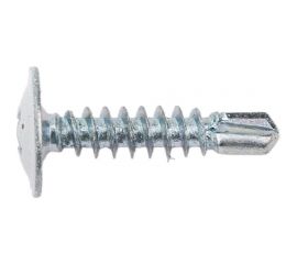 Саморез с прессшайбой Качественный крепеж белая 4,2х19 сверло 250 шт 0300179 КЧ 