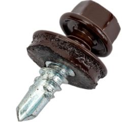 Самосверлящий винт HARDWEX ТМ HWX7-W-P9-5.5x19 мм, св.№3, RAL 8017, 250 шт. 5190000023712 