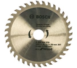 Пильный диск ECO WOOD (130x20 мм; 36T) Bosch 2608644370 
