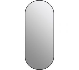 Зеркало Cersanit ECLIPSE smart 50x122 с подсветкой, овальное, в черной рамке 64200 
