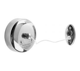 Шнур для белья Аквалиния выдвижной, с фиксатором, 2.8 м А-01 