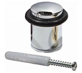 Напольный ограничитель PALIDORE C04 PC бочонок, хром блестящий 98760358 