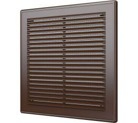 Решетка вентиляционная вытяжная 2525Р (249x249 мм; АБС; коричневая) ERA 233-138 