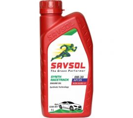 Моторное масло SAVSOL SSR синтетическое, 0W-30, ACEA A5/B5-16, API SL/CF, 1 л SS00-001 
