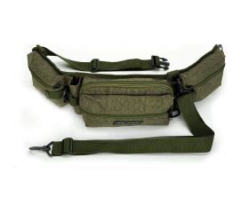 Разгрузочная сумка-пояс SOLARIS с портупеей, Серый Хаки S5403 