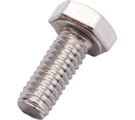 Нержавеющий болт с шестигранной головкой KREPFIELD M4x10 мм, DIN 933, А2, полная резьба, 40 шт. 933А2БОЛТ4Х10-40 