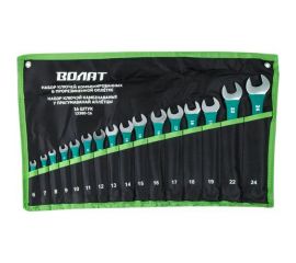 Набор ключей ВОЛАТ комбинированных 6-24 мм 16 штук 13380-16 