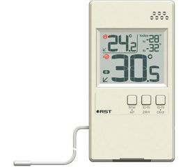 Оконный термометр RST, дом-улица, слоновая кость ivory RST01591 