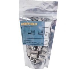 Нержавеющая резьбовая заклепка KREPFIELD М6x16 мм, ART 1023, А2, 50 шт. 1023ГАЙКАЗАКЛЕПКАМ6Х16-50 